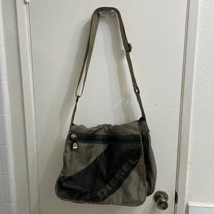 Diesel Olive Green Messenger Bag